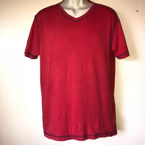 Agave men’s short sleeve size M Red/blue stitching